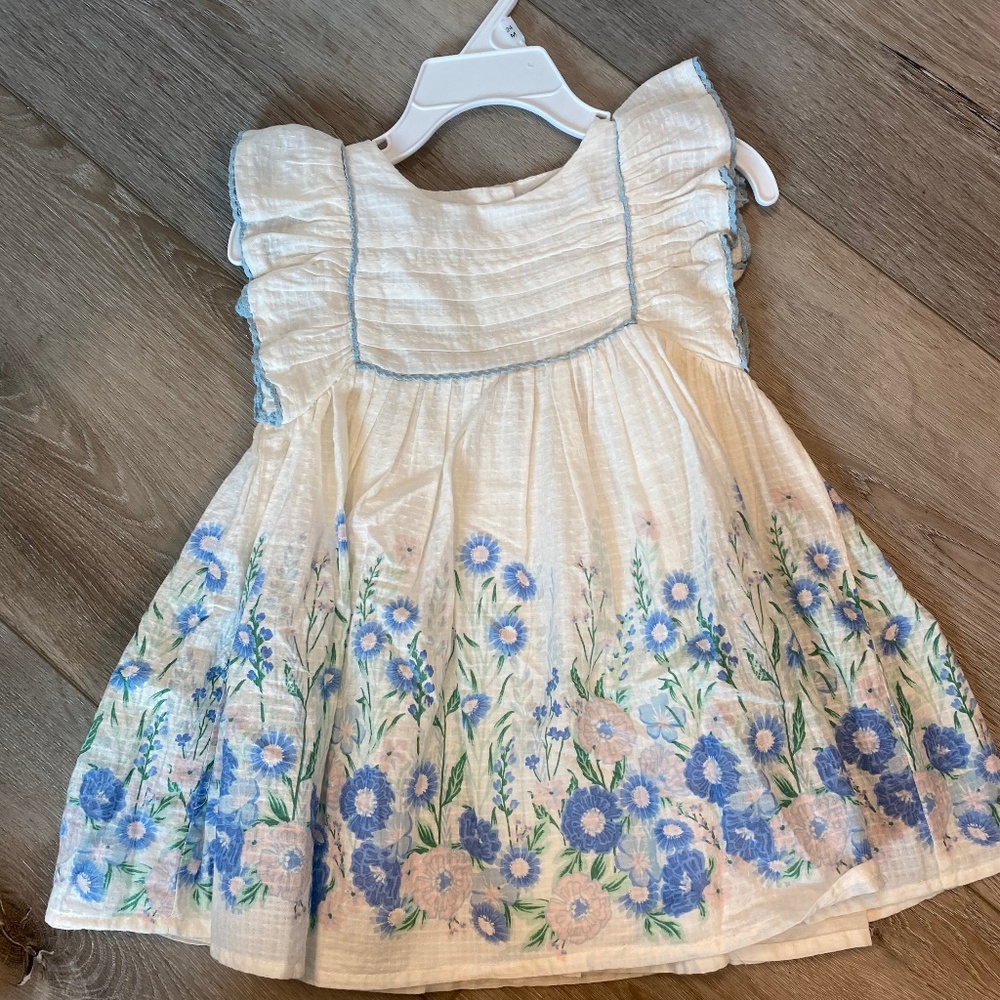Floral spring dress